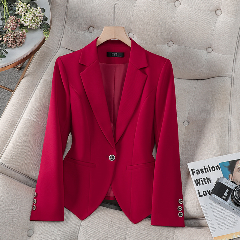 New Fashion Female Formal Blaz - Women Formal Wear With Black Blazer review and price