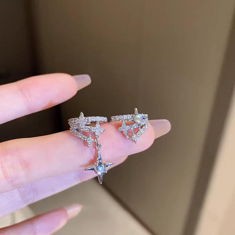 Non Pierced Minimalist Zircon  - Formal Wear Jewelry For Women review and price