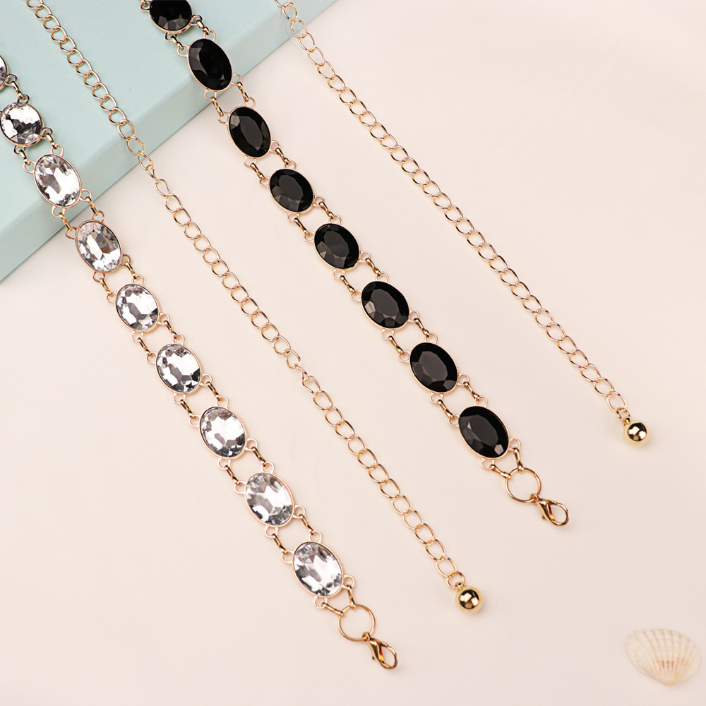 Chic Rhinestone Waist Chain Wo - Formal Wear Jewelry For Women review and price