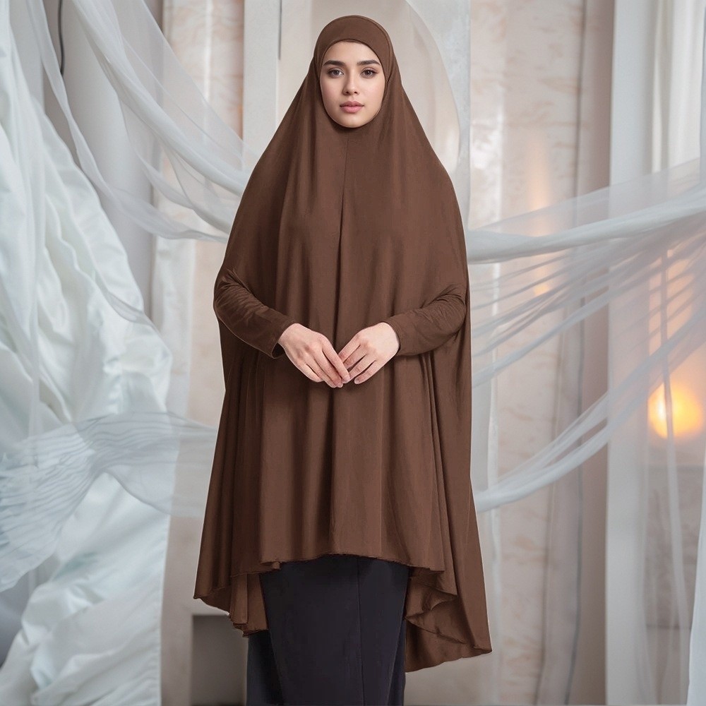 Caftan Plain Muslim Abayas Mod - Women Formal Wear Hijab review and price
