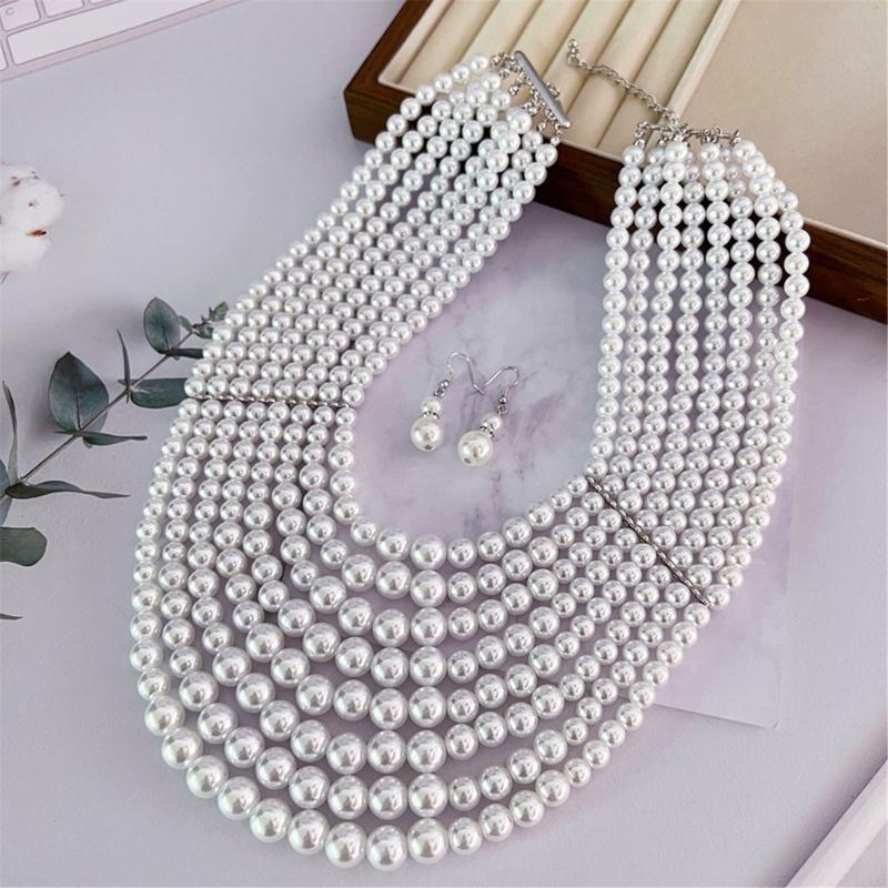  Elegant Layering Faux Pearls  - Formal Wear Jewelry For Women review and price