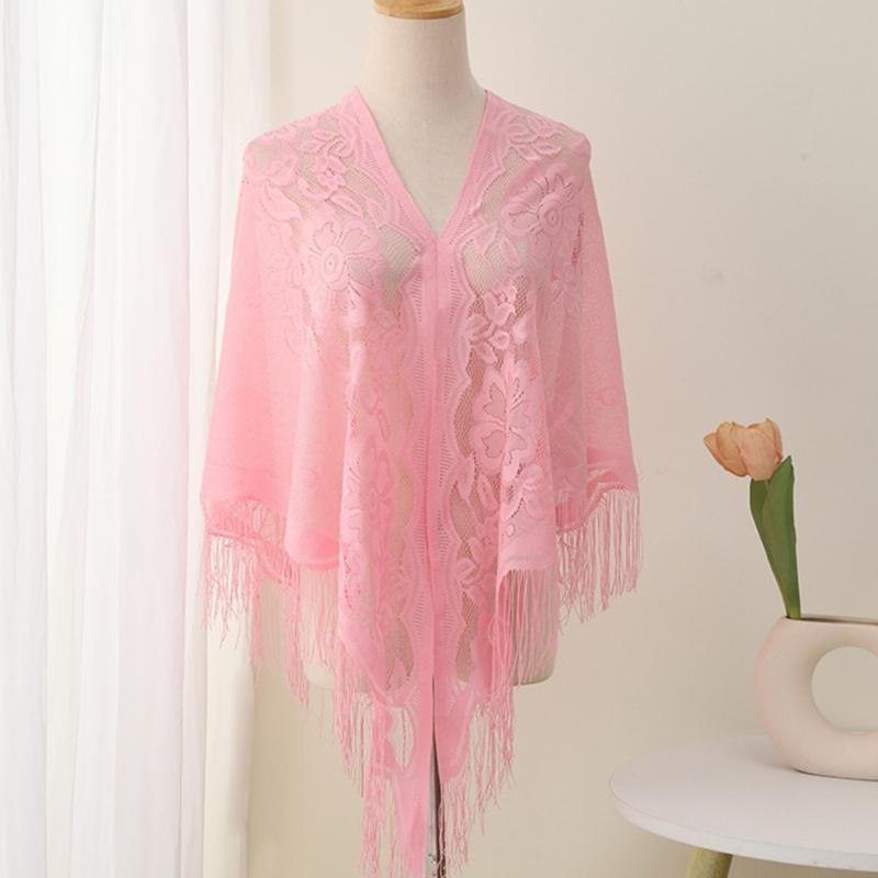340D Lace Fringed Cover Up Hol - Women Formal Event Wear review and price