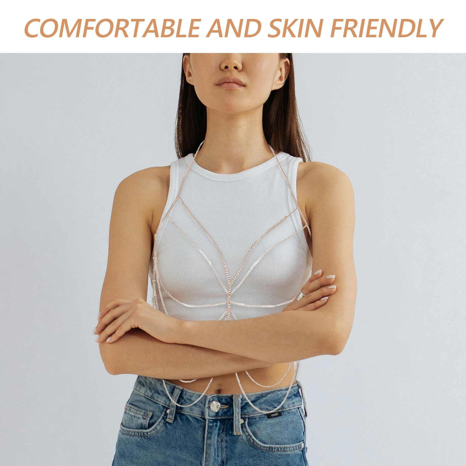 Stylish Women Body Chain Jewel - Formal Wear Jewelry For Women review and price
