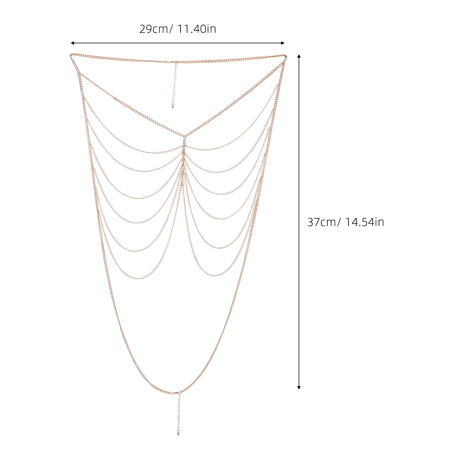 Stylish Women Body Chain Jewel - Formal Wear Jewelry For Women review and price
