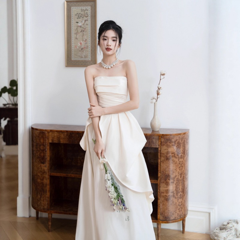 French Strapless Bride Engagem - Women'S Formal Wear Wedding review and price