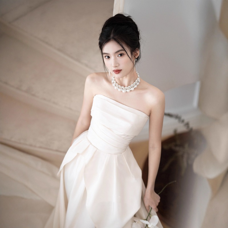 French Strapless Bride Engagem - Women'S Formal Wear Wedding review and price