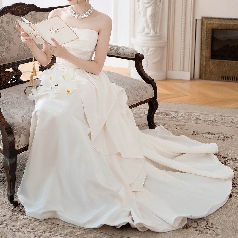 French Strapless Bride Engagem - Women'S Formal Wear Wedding review and price