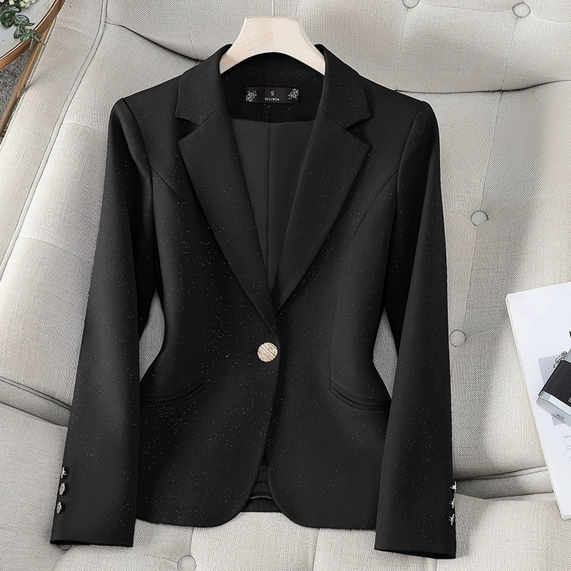 2025 Spring Autumn Women Blaze - Women Formal Wear With Black Blazer review and price